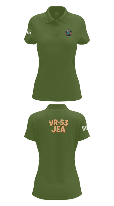 VR-53 68911207 Women's Short Sleeve Performance Polo  - 52