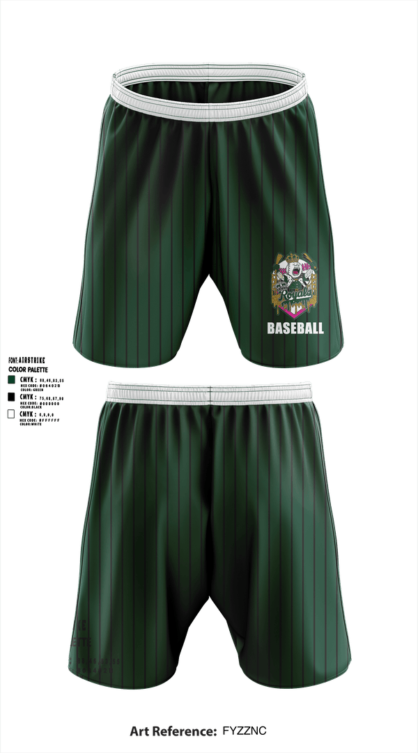 Athletic Shorts With Pockets, Oakley Royals, Baseball, Teamtime, Team time, sublimation, custom sports apparel, team uniforms, spirit wear, spiritwear, sports uniforms, custom shirts, team store, custom team store, fundraiser sports, apparel fundraiser