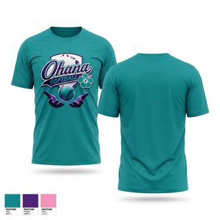 Short Sleeve Performance Shirt, Ohana, Softball, Teamtime, Team time, sublimation, custom sports apparel, team uniforms, spirit wear, spiritwear, sports uniforms, custom shirts, team store, custom team store, fundraiser sports, apparel fundraiser