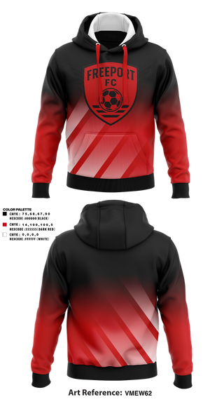Hoodie, Freeport FC, Men's Soccer, Teamtime, Team time, sublimation, custom sports apparel, team uniforms, spirit wear, spiritwear, sports uniforms, custom shirts, team store, custom team store, fundraiser sports, apparel fundraiser