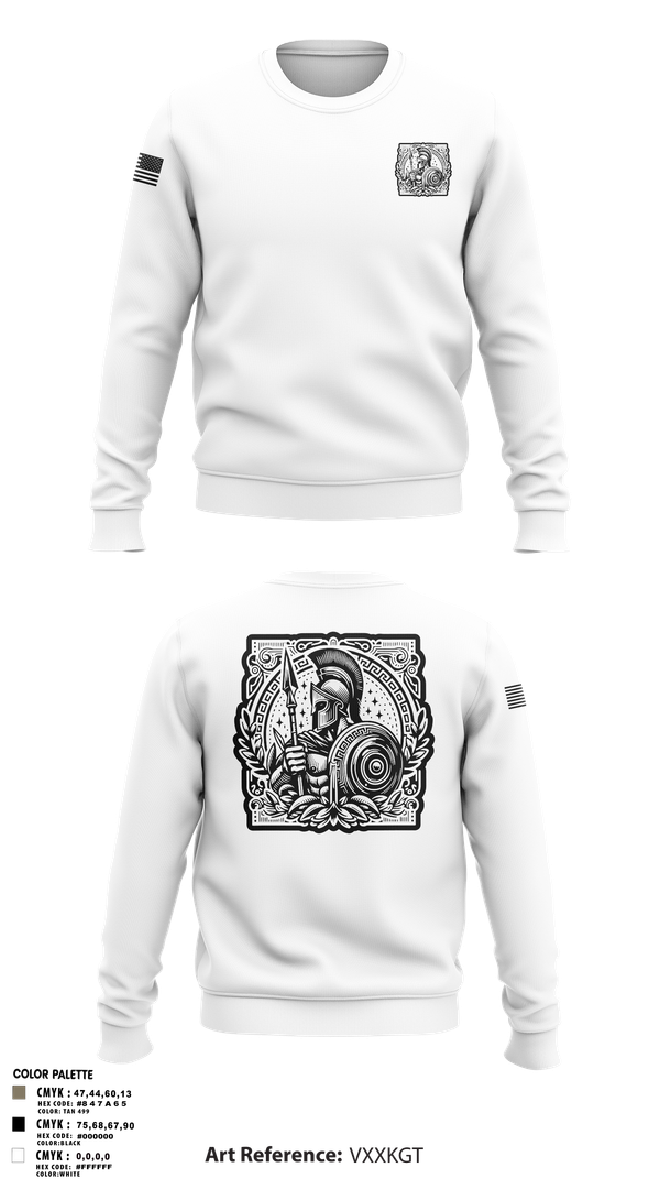 Crew Neck Sweatshirt, Detachment 9, Army, Teamtime, Team time, sublimation, custom sports apparel, team uniforms, spirit wear, spiritwear, sports uniforms, custom shirts, team store, custom team store, fundraiser sports, apparel fundraiser