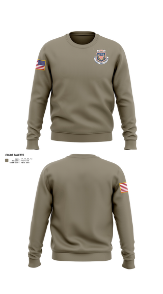 Crew Neck Sweatshirt, 38th RSG, Army, Teamtime, Team time, sublimation, custom sports apparel, team uniforms, spirit wear, spiritwear, sports uniforms, custom shirts, team store, custom team store, fundraiser sports, apparel fundraiser