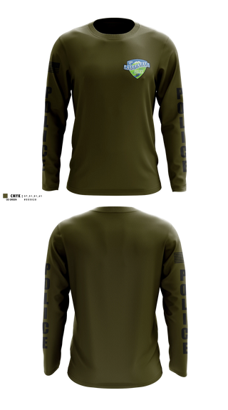Long Sleeve Performance Shirt, Police, Police, Teamtime, Team time, sublimation, custom sports apparel, team uniforms, spirit wear, spiritwear, sports uniforms, custom shirts, team store, custom team store, fundraiser sports, apparel fundraiser