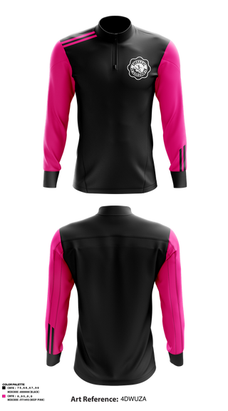 Quarter Zip Jacket, Lokelani, Wrestling, Teamtime, Team time, sublimation, custom sports apparel, team uniforms, spirit wear, spiritwear, sports uniforms, custom shirts, team store, custom team store, fundraiser sports, apparel fundraiser