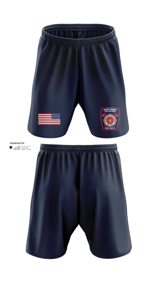 Athletic Shorts With Pockets, East Knox Fire, Fire Department, Teamtime, Team time, sublimation, custom sports apparel, team uniforms, spirit wear, spiritwear, sports uniforms, custom shirts, team store, custom team store, fundraiser sports, apparel fundraiser