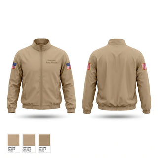 Windbreaker, Guernsey Army Airfield, National Guard, Teamtime, Team time, sublimation, custom sports apparel, team uniforms, spirit wear, spiritwear, sports uniforms, custom shirts, team store, custom team store, fundraiser sports, apparel fundraiser