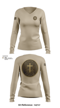 A Team 28303439 Women's Long Sleeve V-neck Shirt - 15