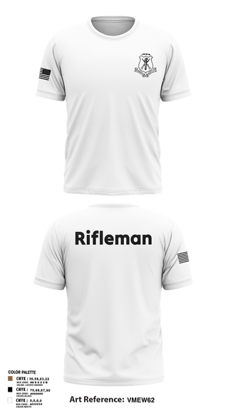Old School Cotton Feel Shirt, Pershing Rifles, Army, Teamtime, Team time, sublimation, custom sports apparel, team uniforms, spirit wear, spiritwear, sports uniforms, custom shirts, team store, custom team store, fundraiser sports, apparel fundraiser