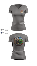 City Of Greer FD Women's Short Sleeve V-neck Shirt - 8