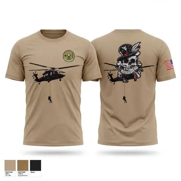Old School Cotton Feel Shirt, C Co 2-104th GSAB, Army, Teamtime, Team time, sublimation, custom sports apparel, team uniforms, spirit wear, spiritwear, sports uniforms, custom shirts, team store, custom team store, fundraiser sports, apparel fundraiser