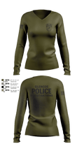 Glencoe Investigations 10943642 Women's Long Sleeve V-neck Shirt - 5