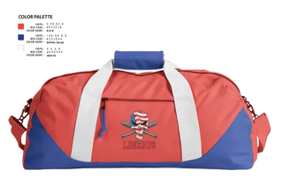 Duffle Bag, Oc legends, Baseball, Teamtime, Team time, sublimation, custom sports apparel, team uniforms, spirit wear, spiritwear, sports uniforms, custom shirts, team store, custom team store, fundraiser sports, apparel fundraiser