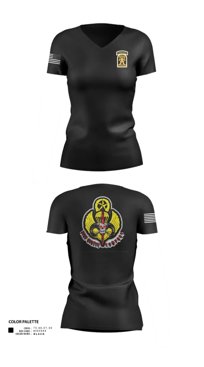 HHC/1-509 IN 29339647 Women's Short Sleeve V-neck Shirt - 21