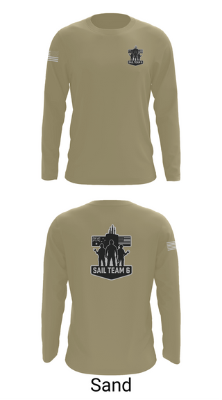 Long Sleeve Performance Shirt, Sail team 6, , Teamtime, Team time, sublimation, custom sports apparel, team uniforms, spirit wear, spiritwear, sports uniforms, custom shirts, team store, custom team store, fundraiser sports, apparel fundraiser