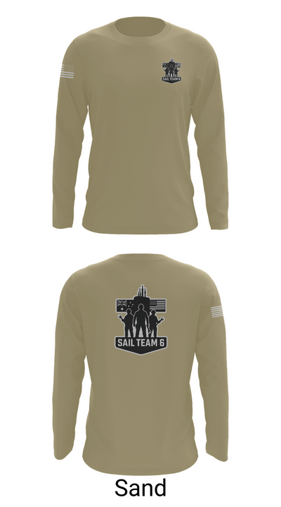 Sail team 6 28462926 Long Sleeve Performance Shirt 82