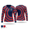 ALA Patriots 96818175 Women's Long Sleeve V-neck Shirt - 1
