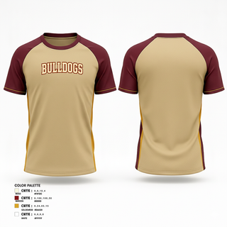 Short Sleeve Performance Shirt, Bulldogs, Men's Basketball, Teamtime, Team time, sublimation, custom sports apparel, team uniforms, spirit wear, spiritwear, sports uniforms, custom shirts, team store, custom team store, fundraiser sports, apparel fundraiser