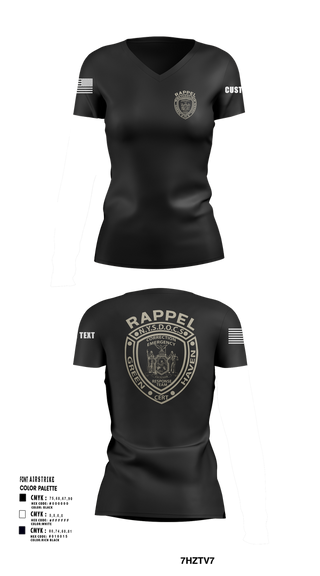 Womens Short Sleeve Vneck Shirt, Green Haven CERT, , Teamtime, Team time, sublimation, custom sports apparel, team uniforms, spirit wear, spiritwear, sports uniforms, custom shirts, team store, custom team store, fundraiser sports, apparel fundraiser