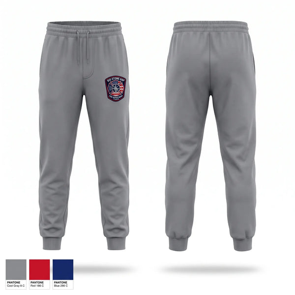 Sweatpants, Big Stone Gap, Fire Department, Teamtime, Team time, sublimation, custom sports apparel, team uniforms, spirit wear, spiritwear, sports uniforms, custom shirts, team store, custom team store, fundraiser sports, apparel fundraiser