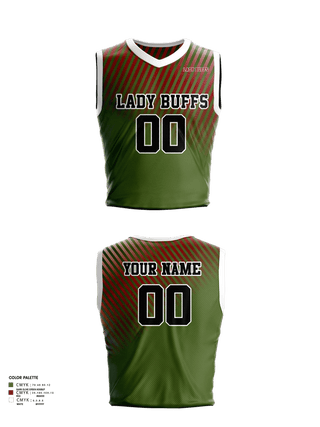Womens Basketball Jersey, Lady Buffs, Women's Basketball, Teamtime, Team time, sublimation, custom sports apparel, team uniforms, spirit wear, spiritwear, sports uniforms, custom shirts, team store, custom team store, fundraiser sports, apparel fundraiser