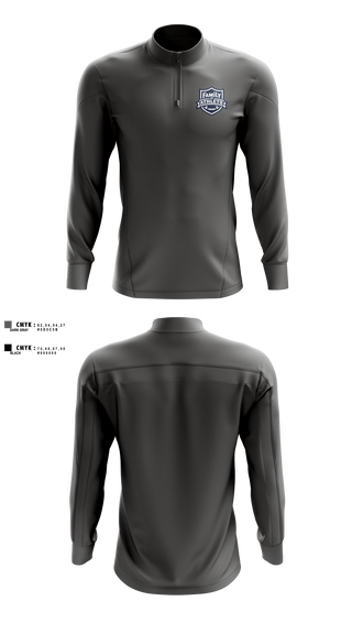 Quarter Zip Jacket, Family Of Athletes, , Teamtime, Team time, sublimation, custom sports apparel, team uniforms, spirit wear, spiritwear, sports uniforms, custom shirts, team store, custom team store, fundraiser sports, apparel fundraiser
