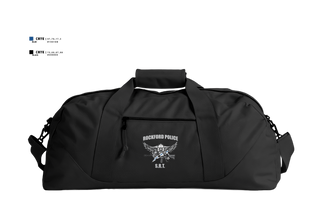 Duffle Bag, Rockford Police S.R.T., Police, Teamtime, Team time, sublimation, custom sports apparel, team uniforms, spirit wear, spiritwear, sports uniforms, custom shirts, team store, custom team store, fundraiser sports, apparel fundraiser