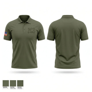 Short Sleeve Performance Polo, SPD SWAT, Fire Department, Teamtime, Team time, sublimation, custom sports apparel, team uniforms, spirit wear, spiritwear, sports uniforms, custom shirts, team store, custom team store, fundraiser sports, apparel fundraiser