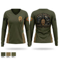 NC DNCR State Ranger Women's Long Sleeve V-neck Shirt - 1