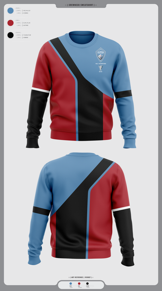 Crew Neck Sweatshirt, westlake, Men's Soccer, Teamtime, Team time, sublimation, custom sports apparel, team uniforms, spirit wear, spiritwear, sports uniforms, custom shirts, team store, custom team store, fundraiser sports, apparel fundraiser