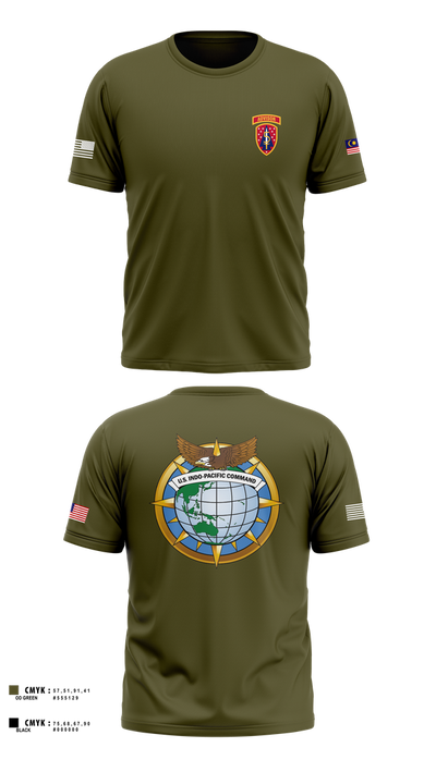 5th SFAB, Malaysia Old School Cotton Feel Shirt - 16