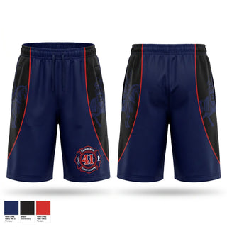 Athletic Shorts With Pockets, Edinburgh Fire & Rescue, Fire Department, Teamtime, Team time, sublimation, custom sports apparel, team uniforms, spirit wear, spiritwear, sports uniforms, custom shirts, team store, custom team store, fundraiser sports, apparel fundraiser
