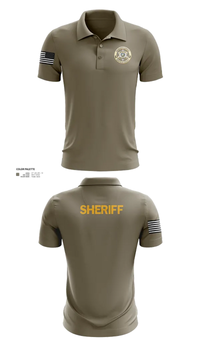 Renville County Sheriff's Office 38355062 Short Sleeve Performance Polo - 21