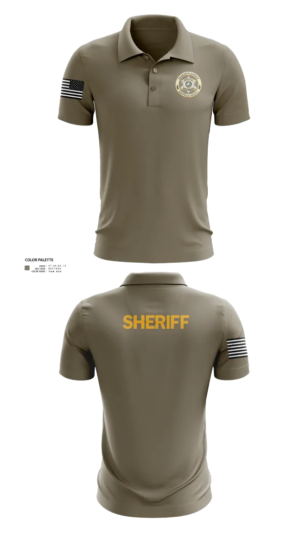 Short Sleeve Performance Polo, Renville County Sheriff's Office, Police, Teamtime, Team time, sublimation, custom sports apparel, team uniforms, spirit wear, spiritwear, sports uniforms, custom shirts, team store, custom team store, fundraiser sports, apparel fundraiser