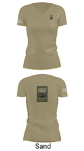 Army Recruiting 10395648 Women's Short Sleeve V-neck Shirt - 88