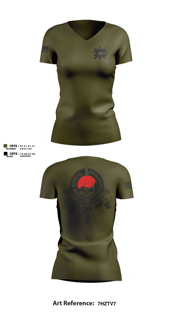 Womens Short Sleeve Vneck Shirt, Joint Medical Unit, Army, Teamtime, Team time, sublimation, custom sports apparel, team uniforms, spirit wear, spiritwear, sports uniforms, custom shirts, team store, custom team store, fundraiser sports, apparel fundraiser