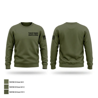 Crew Neck Sweatshirt, Patrick County Sheriff’s Office, Police, Teamtime, Team time, sublimation, custom sports apparel, team uniforms, spirit wear, spiritwear, sports uniforms, custom shirts, team store, custom team store, fundraiser sports, apparel fundraiser