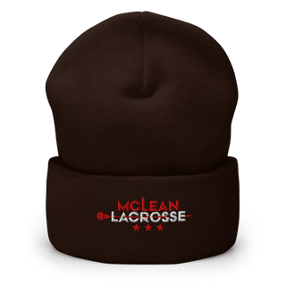 McLean Lacrosse 4222759 Cuffed Beanie | Yupoong 1501KC