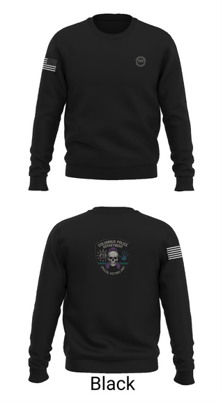 Crew Neck Sweatshirt, Special Victims Unit, Police, Teamtime, Team time, sublimation, custom sports apparel, team uniforms, spirit wear, spiritwear, sports uniforms, custom shirts, team store, custom team store, fundraiser sports, apparel fundraiser