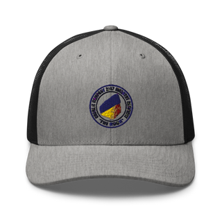 C Co 2-47 197th Infantry Brigade Retro Trucker Hat | Yupoong 6606
