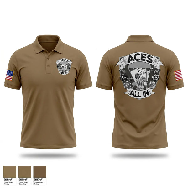 Short Sleeve Performance Polo, 82nd ADSB, Army, Teamtime, Team time, sublimation, custom sports apparel, team uniforms, spirit wear, spiritwear, sports uniforms, custom shirts, team store, custom team store, fundraiser sports, apparel fundraiser