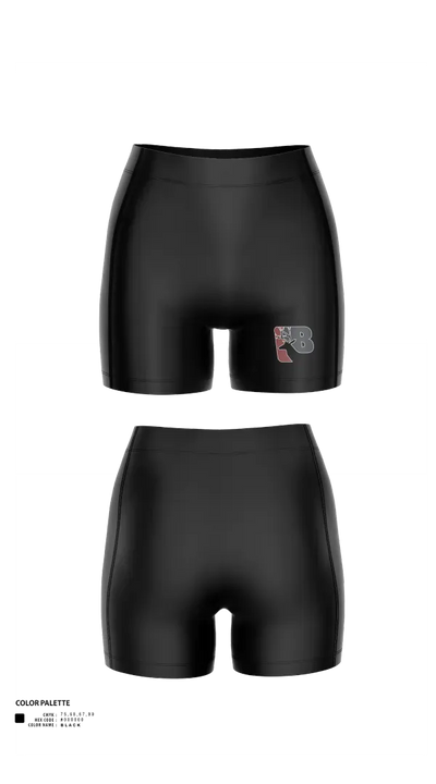 Buchanan High School Tennis 70399050 Women's Compression Shorts - 21