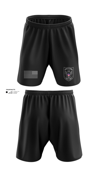 Athletic Shorts With Pockets, PERRY POLICE DEPARTMENT, Police, Teamtime, Team time, sublimation, custom sports apparel, team uniforms, spirit wear, spiritwear, sports uniforms, custom shirts, team store, custom team store, fundraiser sports, apparel fundraiser