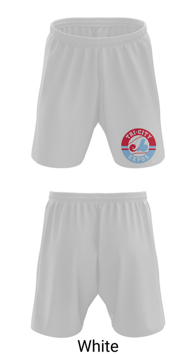Tri-City Expos 35265208 Athletic Shorts With Pockets - 1