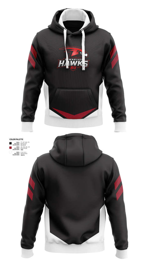 Hoodie, HAWKS, Baseball, Teamtime, Team time, sublimation, custom sports apparel, team uniforms, spirit wear, spiritwear, sports uniforms, custom shirts, team store, custom team store, fundraiser sports, apparel fundraiser