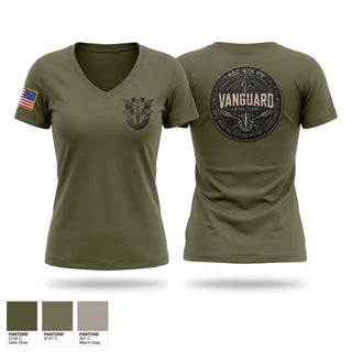 Womens Short Sleeve Vneck Shirt, 3SFG(A), Army, Teamtime, Team time, sublimation, custom sports apparel, team uniforms, spirit wear, spiritwear, sports uniforms, custom shirts, team store, custom team store, fundraiser sports, apparel fundraiser