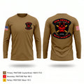 HHB 40th Division Artillery Long Sleeve Performance Shirt - 1