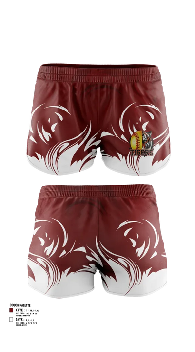 Pensacola High Lady Tigers 64888342 Women's Shorts - 3
