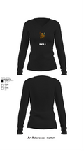 NMCB 4 61250652 Women's Long Sleeve V-neck Shirt - 21