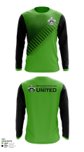 North Valley Youth Soccer League 32192697 Long Sleeve Performance Shirt - 1