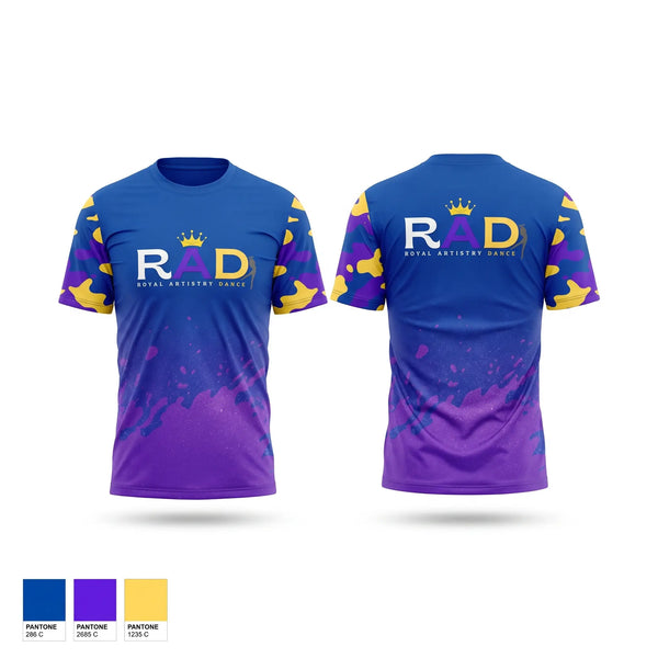 Short Sleeve Performance Shirt, Royal Artistry Dance, Spirit Store, Teamtime, Team time, sublimation, custom sports apparel, team uniforms, spirit wear, spiritwear, sports uniforms, custom shirts, team store, custom team store, fundraiser sports, apparel fundraiser